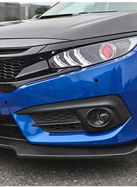 For Honda Civic ABS Rear Bumper Diffuser Protector For 2016-