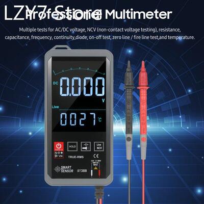 Digital Multimeter tester Audible NCV True RMS 6000Counts AC