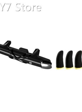 Trigger Button Joystick Gamepad+4X Finger Sleeves Grip Game