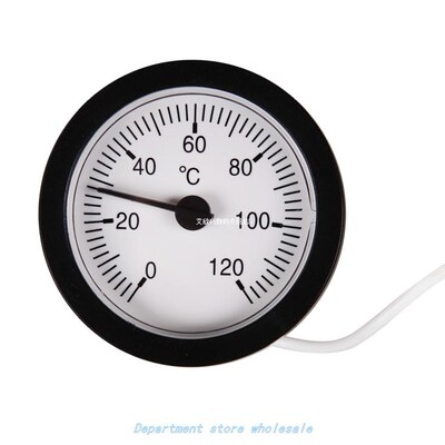0-120 Degrees Handheld Dial Thermometer Capillary Temperatur