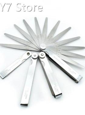 Stainless Steel Gap Ruler 0.02-1mm Feeler Piece Piece 89mm L
