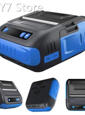 Label Printer Bluetooth USB Dual Mode 90mm/S Print Width 80m