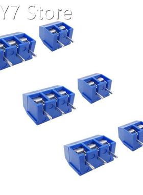 10-50Pcs Blue KF301 2P 3P 5.0mm Spliceable Type Straight Pin