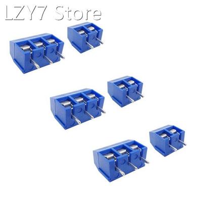 10-50Pcs Blue KF301 2P 3P 5.0mm Spliceable Type Straight Pin