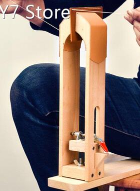 Leather Hand Stitching Fixture Wooden Leather Fix Clamp Leat
