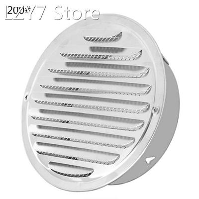 Stainless Steel Exterior Wall Air Vent Grille Round Ducting