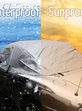 Car Cover Soft Top Roof Protector Half Outdoor Sun Protectio