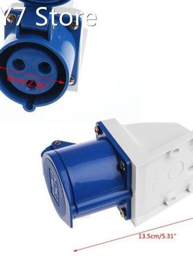 1Pc 32 Amp 3pin Industrial Socket 220V-250Volt Weatherproof