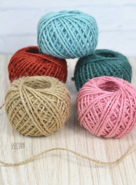 Birthday cake edge hemp rope binding packing rope hemp rope