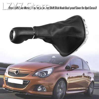 5 Speed Gear Shift Knob Manual Shifter Gaitor Boot Cover for
