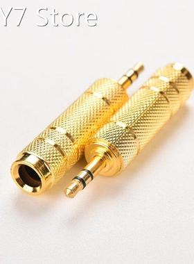1pc Stereo 3.5mm Audio Jack Male TO 6.5mm Female Plug Adapte