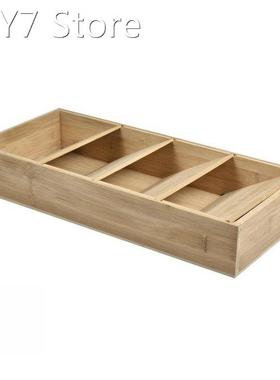 Cutlery Drawer Organizer Wooden Bamboo Silverware Cutlery St