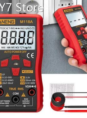 M118A Digital Multimeter True Rms Smart Tranistor Meter Non