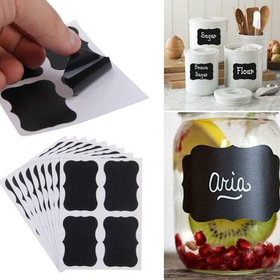 36pcs Household  Bottle sticker label Craft Kitchen Labels C
