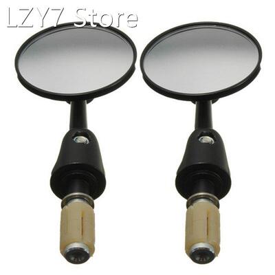 1 Sets 7/8 22mm Exterior Motorcycle Bar End Rearview Convex