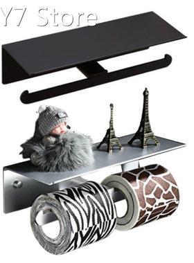 Multifunctional Wall-mount Tissue Holder with Spacious Shelf