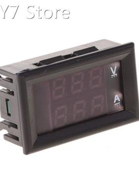 DC 0-100V 10A Dual LED Digital Voltmeter Ammeter Voltage AMP