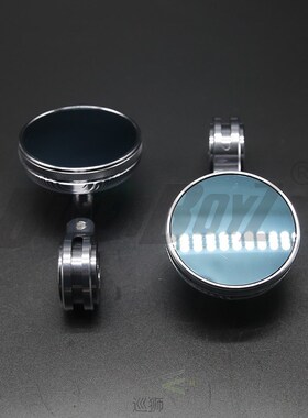 New 7/8 22mm Universal 1 pair Motorcycle rear view mirror CN