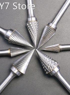 1pcs MX Type Double Cut Head Tungsten Carbide Rotary File T