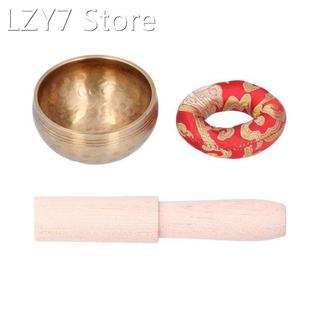 Buddha Sound Bowl Singing Bowl Set Copper for Yoga Class for
