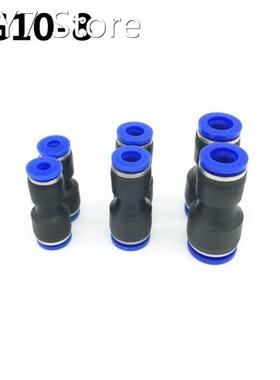 10Pcs PG10-8 10mm Hole to 8mm Pneumatic Fittings Push In Str
