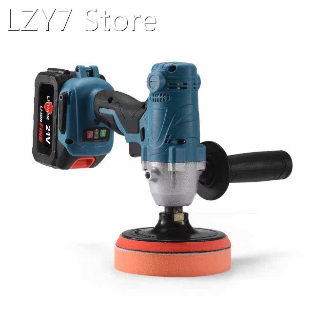2 In 1 800W 21V Electric Drill Polishing Machine Stepless Va