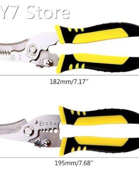 Multifunctional Wire Stripper Pliers Cable Cutter Crimping S