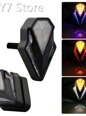 1 Pair Motorcycle LED Turn Signal Indicators Blinker Left Ri