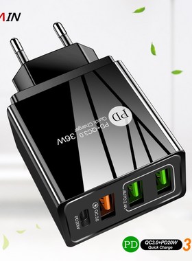 Quick Charge 3.0 PD 20W USB C Charger For iPhone 12 Series