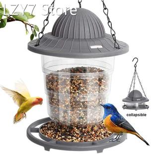 Compressible Outdoor Bird Feeder Window Wild Bird Cage Parro