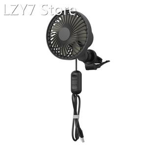 Car Fan Strong Winds 3 Speeds 360° Rotation Air Circulat