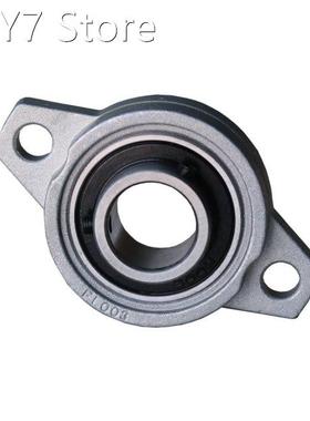 4PCS KFL001 12mm Bore Diameter Zinc Alloy Pillow Block Flang