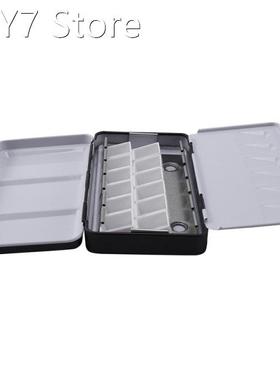 Half Box [Small] with 12 Grids Watercolor Paint Tank Box Pal