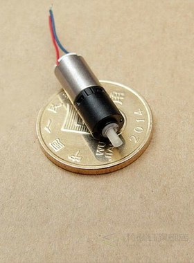 Tiny  6mm planetary geared motor DC 3V 1200rpm Coreless Gear