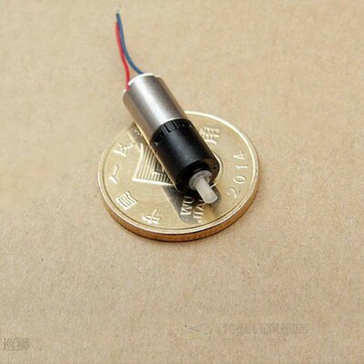 Tiny  6mm planetary geared motor DC 3V 1200rpm Coreless Gear