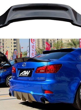 Carbon Fiber Rear Trunk Boot Duck Spoiler Back windshield Wi