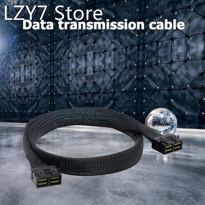1M SAS SFF-8643 to SFF-8643 Cord SFF-8654 8i Host Server 12G