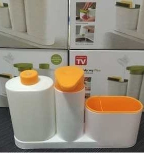 Kitchen sponge storage rack kitchen supplies multifunctiona