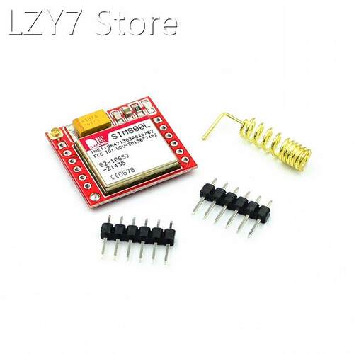 100pcs gsm module Smallest SIM800L GPRS GSM Module MicroSIM