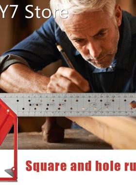 Precision Marking Square Ruler Stainless Steel Woodworking T