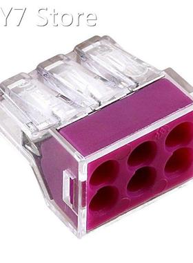NEW 10pcs PCT106 773-106 Push wire wiring connector For Junc