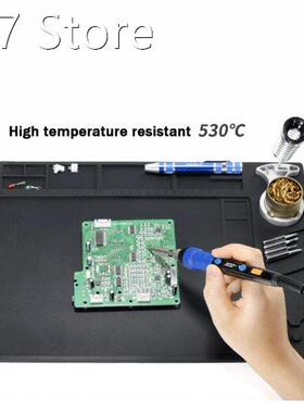 352*253mm Heat Insulation Mat Silicone Platform With BGA Pho