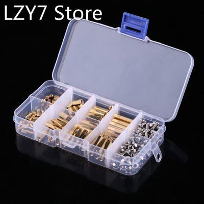 200pcs/Set M3 PCB Hex Male Female Threaded Brass Standoffs