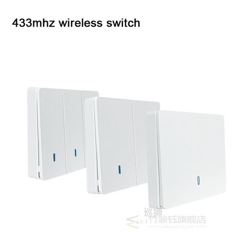 eWeLink 433Mhz Remote Control Wireless Push Button Wall Ligh