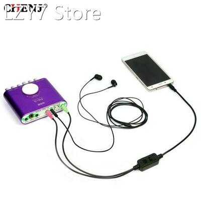 XOX MA2 3.5mm Live Stream Streaming Sound Card Adapter Cable