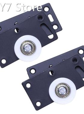 16Sets Sliding Door Wheels Rollers Pulleys Runners for Cupbo