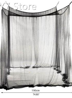 Mosquito Net Canopy 4-Corner Post Student Canopy Bed Size 19