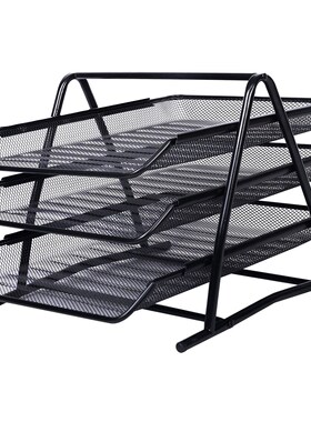 Metal A4 Paper Office Mesh Docut File Paper Letter Tray Orga