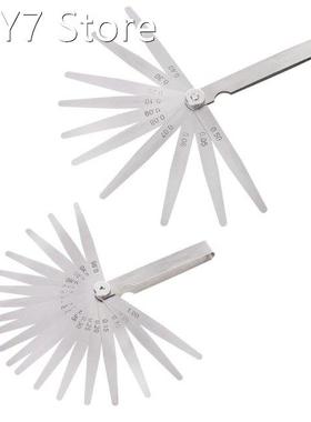 0.05-1mm 10 Blade Feeler Gauge Gage Thickness Measurment Too