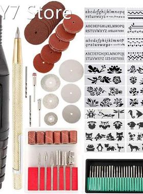 108Pcs Engraving Tool Kit Electric Micro Engraver Etching Pe